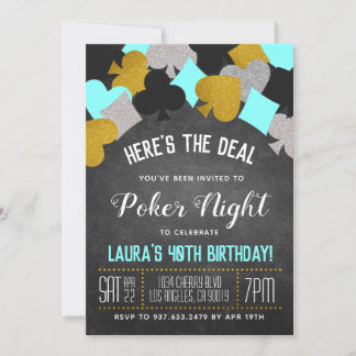 Casino Poker Invitation