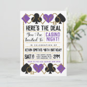 Casino Poker Invitation (Debout devant)