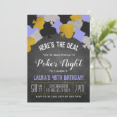 Casino Poker Invitation (Debout devant)