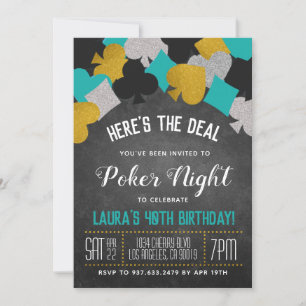 Casino Poker uitnodiging
