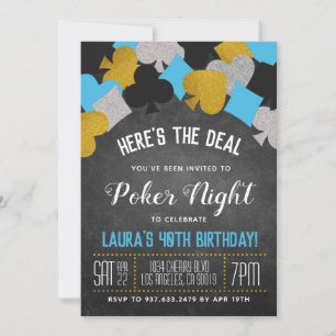 Casino Poker uitnodiging