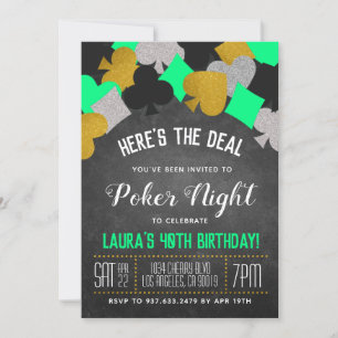 Casino Poker uitnodiging