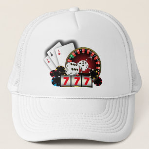 casino, pook, volwassen punt trucker pet