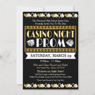 Casino Prom Night High School Dance Kaart
