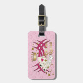 Casino Queen - Aanpassen Bagagelabel (Voorkant verticaal)