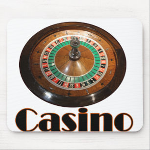 casino-roulette van hout muismat