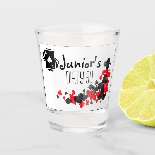 Casino Shot Glass Shot Glas (Voorkant)