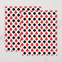 Casino Speelkaarten Klaveren Schoppen Scrapbook Pa