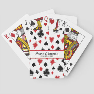 Casino Theme Las Vegas Weddenschap Pokerkaarten