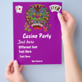 Casino Themes Masquerade 1 Flyer (Hand)