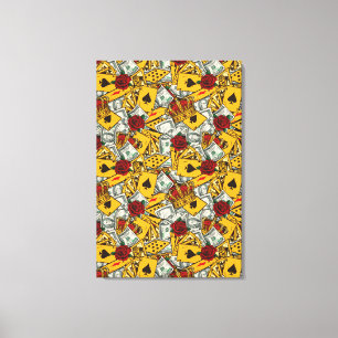 Casino Vibes Canvasprint Canvas Afdruk