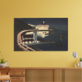 Casino Way to the "Romance Promenade" Canvas Afdruk (Insitu (Woonkamer))