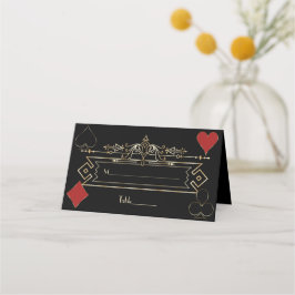 CasinoGold Black Art Deco Roaring 20s Wedding