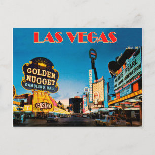 Casino's in de stad Las Vegas Briefkaart