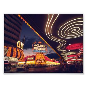 Casino's in Las Vegas Foto Afdruk