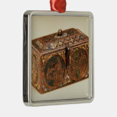 Casket, 13e eeuw metalen ornament (Rechts)