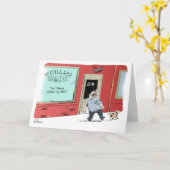 Casket Co. Slogan verjaardagskaart Kaart (Gele Bloem)