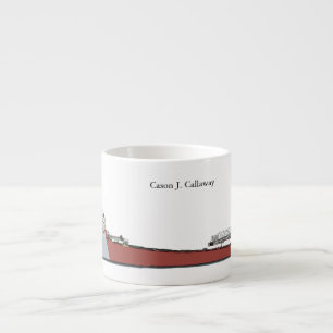 Cason J. Callaway coutout espresso mug