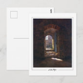 Caspar David Friedrich #112 - Carte postale d'art (Devant / Derrière)