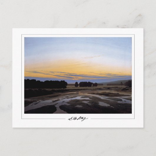 Caspar David Friedrich #11 - Carte postale d'art (Devant)