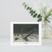 Caspar David Friedrich #128 - Carte postale d'art (Debout devant)