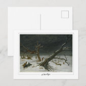 Caspar David Friedrich #128 - Carte postale d'art (Devant / Derrière)