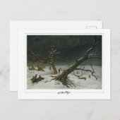 Caspar David Friedrich #128 - Kunstkaart Briefkaart (Voorkant / Achterkant)