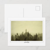 Caspar David Friedrich #12 - Carte postale d'art f (Devant / Derrière)