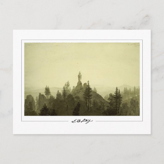 Caspar David Friedrich #12 - Carte postale d'art f (Devant)