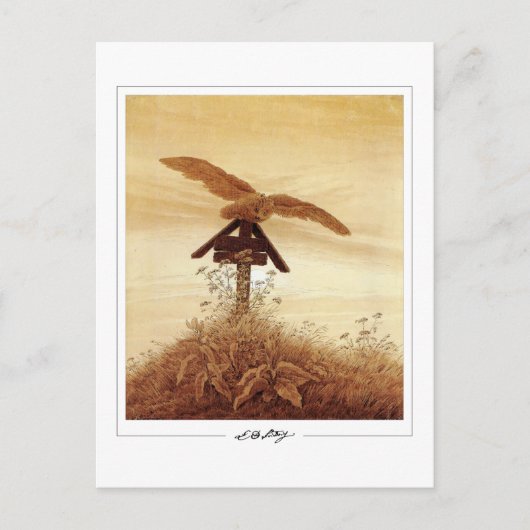 Caspar David Friedrich #131 - Carte postale d'art (Devant)