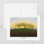 Caspar David Friedrich #137 - Carte postale d'art (Devant / Derrière)