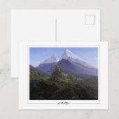 Caspar David Friedrich #140 - Carte postale d'art (Devant / Derrière)
