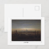 Caspar David Friedrich #14 - Carte postale d'art f (Devant / Derrière)