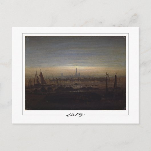 Caspar David Friedrich #14 - Carte postale d'art f (Devant)