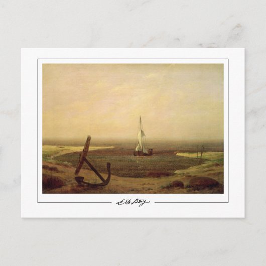 Caspar David Friedrich #150 - Carte postale d'art (Devant)