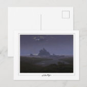 Caspar David Friedrich #165 - Carte postale d'art (Devant / Derrière)