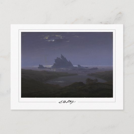 Caspar David Friedrich #165 - Carte postale d'art (Devant)