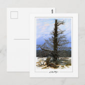 Caspar David Friedrich #17 - Carte postale d'art (Devant / Derrière)