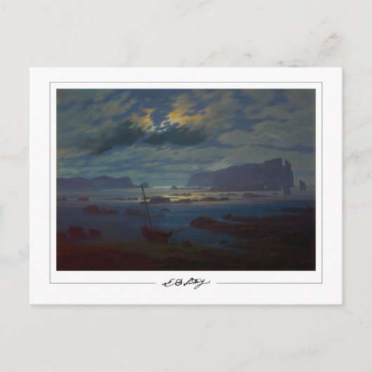 Caspar David Friedrich #17 - Kunstkaart Briefkaart (Voorkant)