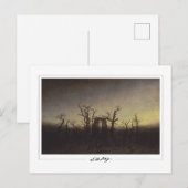 Caspar David Friedrich #18 - Carte postale d'art (Devant / Derrière)