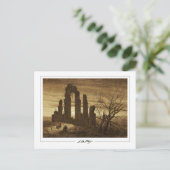 Caspar David Friedrich #19 - Carte postale Art (Debout devant)