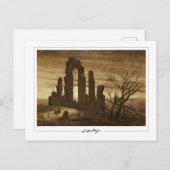 Caspar David Friedrich #19 - Carte postale Art (Devant / Derrière)