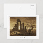 Caspar David Friedrich #19 - Carte postale d'art f (Devant / Derrière)
