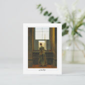 Caspar David Friedrich #1 - Carte postale d'art (Debout devant)