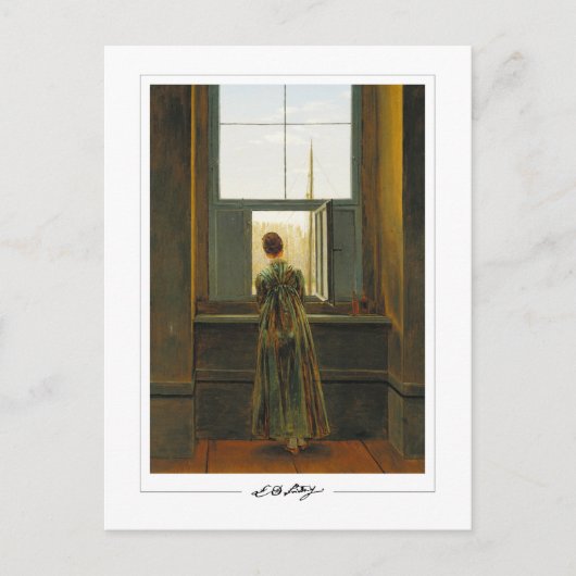 Caspar David Friedrich #1 - Carte postale d'art (Devant)