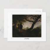 Caspar David Friedrich #200 - Carte postale Art (Devant / Derrière)