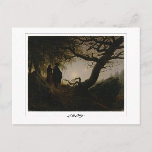 Caspar David Friedrich #200 - Carte postale Art (Devant)