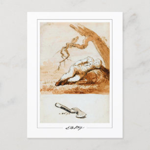 Caspar David Friedrich #201 - Carte postale Art