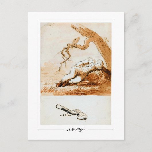 Caspar David Friedrich #201 - Carte postale d'art (Devant)
