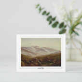 Caspar David Friedrich #22 - Carte postale d'art (Debout devant)